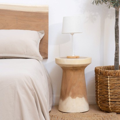 MESITA DE NOCHE NATURA, Wabi Home