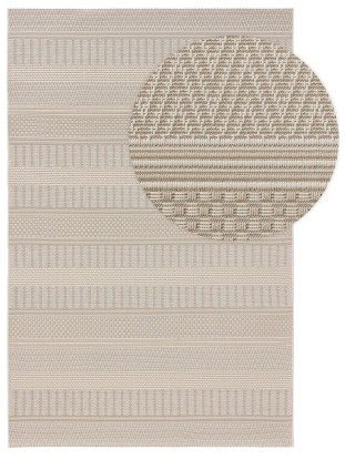 Alfombra de exterior & interior Naoto Beige 200x290, Benuta