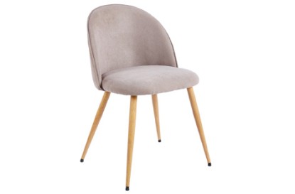 Silla comedor evora tejido beige / oak, Adec Group