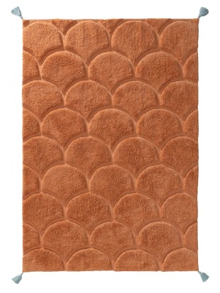 Lytte Alfombra para niños lavable Undine Naranja, Benuta