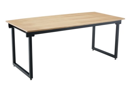 Mesa extensible en fresno Vela 180/260x90cm (apertura mariposa) , Luma Home