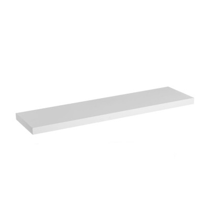Estante mdf blanco 100 x 24 x 4 cm, Unimassa