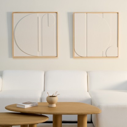 Pack cuadros Mod - Dern - 83x83, Wabi Home