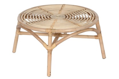 MESITA AUXILIAR RATAN 65X65X36 NATURAL, Wabitap