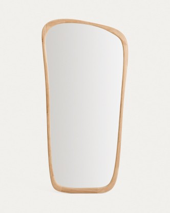 Espejo Alura de madera de teca 94,6 x 192,1 cm FSC 100%, Kave Home