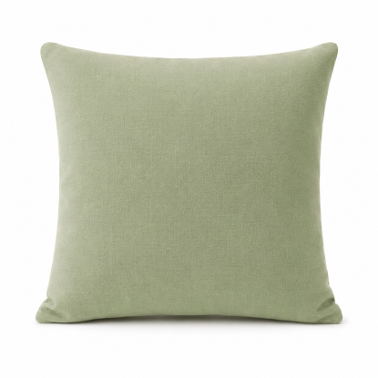Cojin 100 % Algodon 45x45 Verde Celadon, Really Nice Things