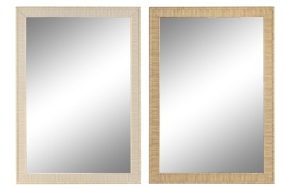 ESPEJO PS CRISTAL 93,5X2,5X134 SIMIL RATAN 2 SURT., Wabitap