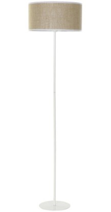 LAMPARA PIE METAL POLIESTER 40X40X158 NATURAL, Wabitap