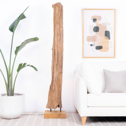 Lámpara de pie Organic L, Wabi Home