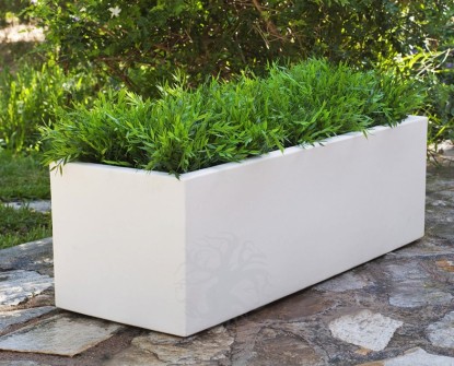 Jardinera MINIDECO 60x20 Blanco, Decoplanta