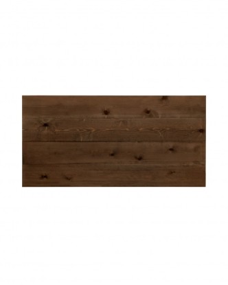 Flandes -  Cabecero de madera maciza en tono nogal de 200x80cm, Decowood