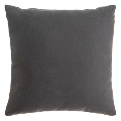 Cojín gris oscuro algodón textil/hogar 60 x 60 cm, Wood Nature