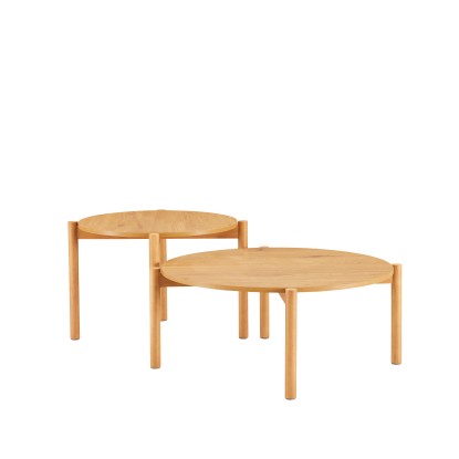 Mesa de centro Blair de 80x35 cm Roble, Luma Home