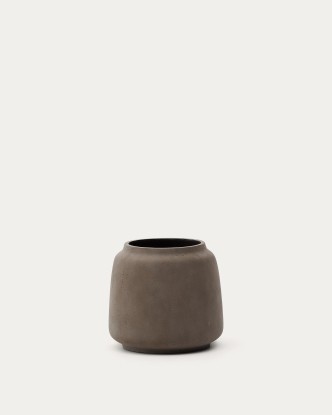 Macetero Lira de efecto terracota Ø40 cm, Kave Home