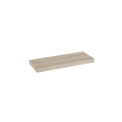 Estante mdf roble claro 60 x 24 x 4 cm, Unimassa