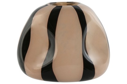 JARRON CRISTAL 21X21X16,3 CREMA, Wabitap