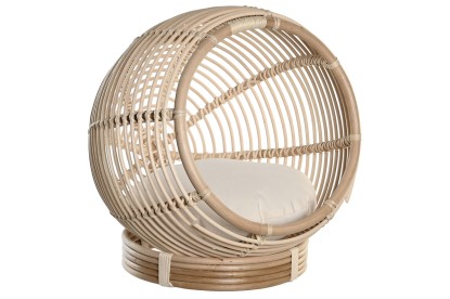 CAMA MASCOTA RATAN 55X50X55 NATURAL, Wabitap