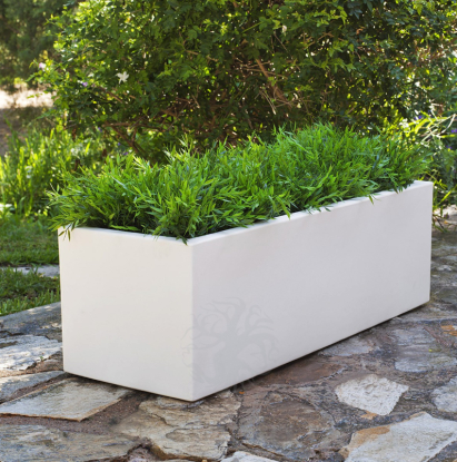 JARDINERA MAXIDECO BLANCA 100x35x32cm, Decoplanta