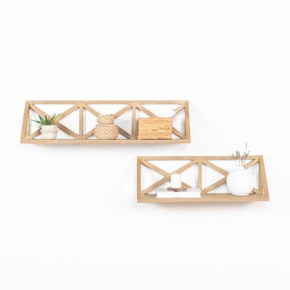 ASPA ESTANTE MADERA PEQUEÑO 70x20x23, Wabi Home