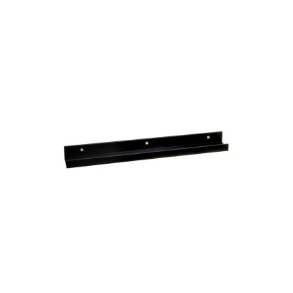 Estante mdf negro 60 x 9,50 x 5 cm, Unimassa