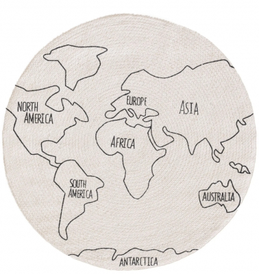World Map 115 cm, Benuta