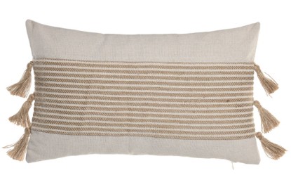 COJIN ALGODON YUTE 30X50 NATURAL, Wabitap