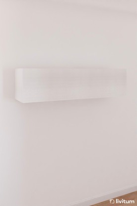 Alto abatible arriba madera Kay 165cm blanco white  , Baixmoduls