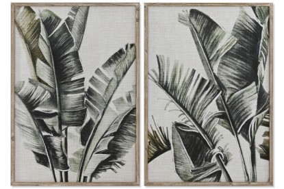 CUADRO ABETO CRISTAL 70X4X100 PALMERA 2 SURT., Wabitap