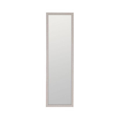 Espejo blanco madera decoración 43 x 3 x 145 cm, Wood Nature
