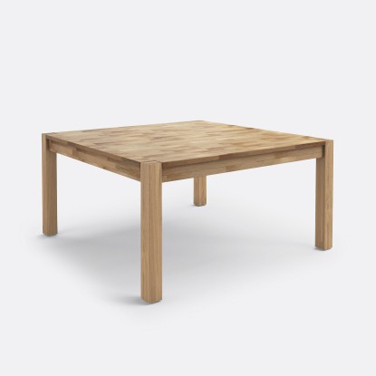 Mesa de comedor cuadrada, roble aceitado, 8 comensales, ADELITA, La Redoute