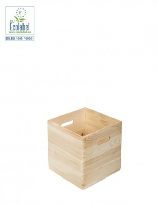 Caja de madera sin tapa, Astigarraga Kit Line