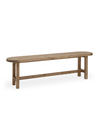 Banco Cadaqués roble oscuro140, Decowood