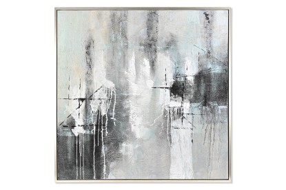 CUADRO LIENZO PS 131X4X131 ABSTRACTO PINTADO MANO, Wabitap