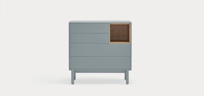 Corvo Cómoda, Teulat