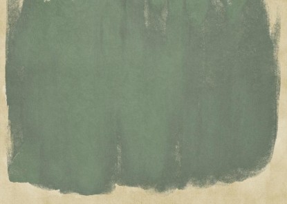 Minimal Abstract Green Colorfield Painting 01, Artesta