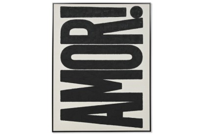 CUADRO LIENZO PS 103X4,5X143 AMOR PINTADO MANO, Wabitap