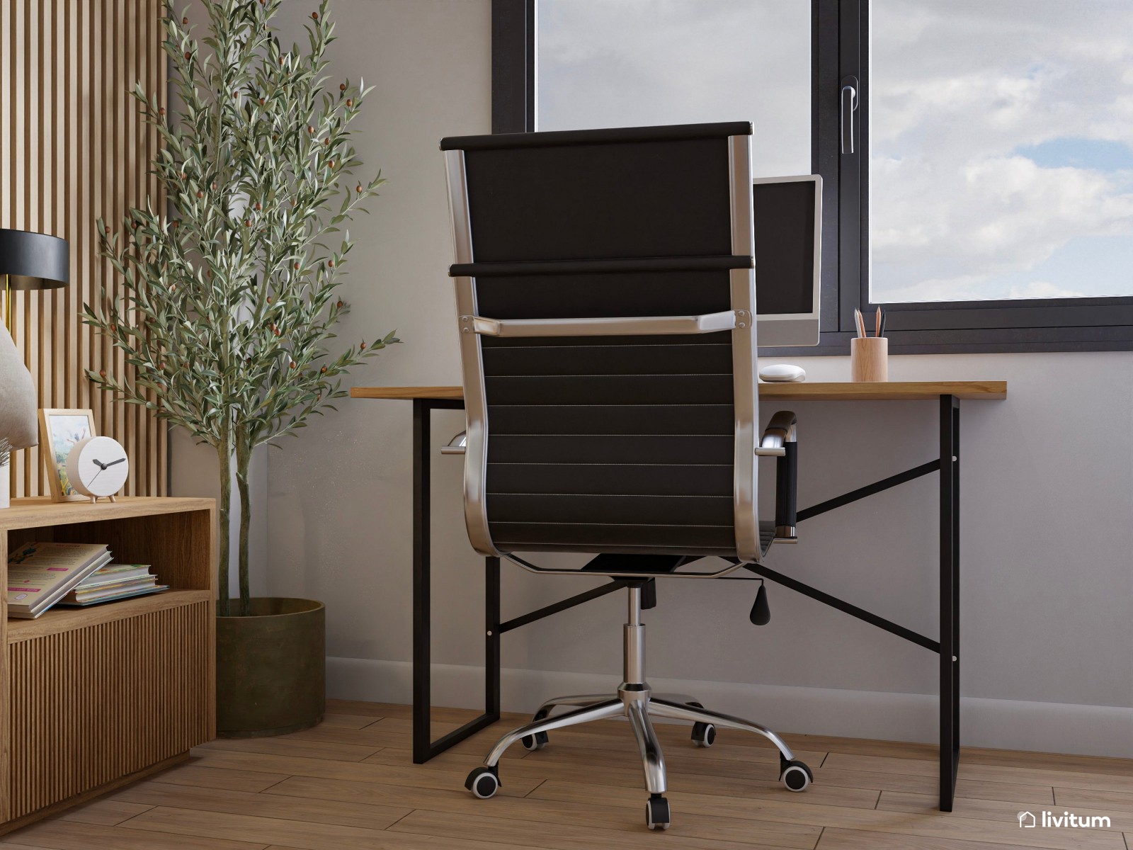 La elegancia llega al dormitorio: una habitación moderna, sobria y luminosa