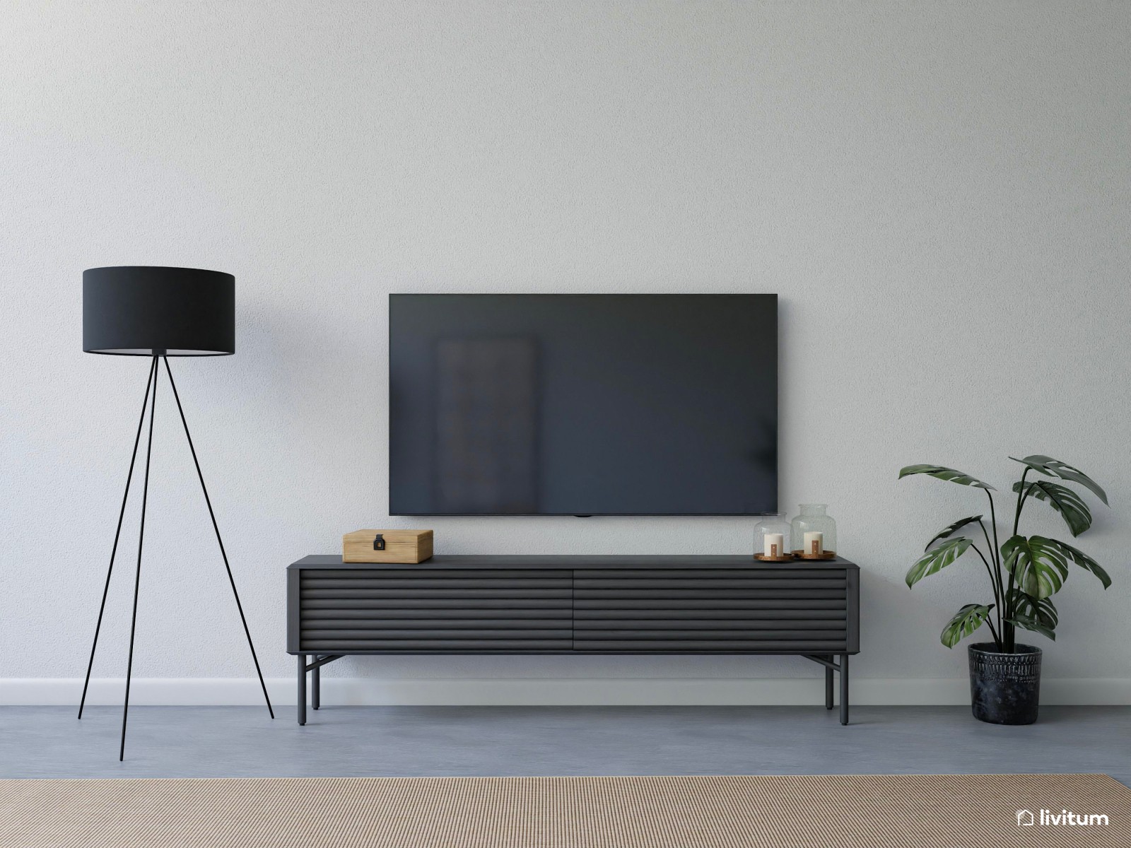 Moderna vivienda de alquiler con espacios de ocio y relajación