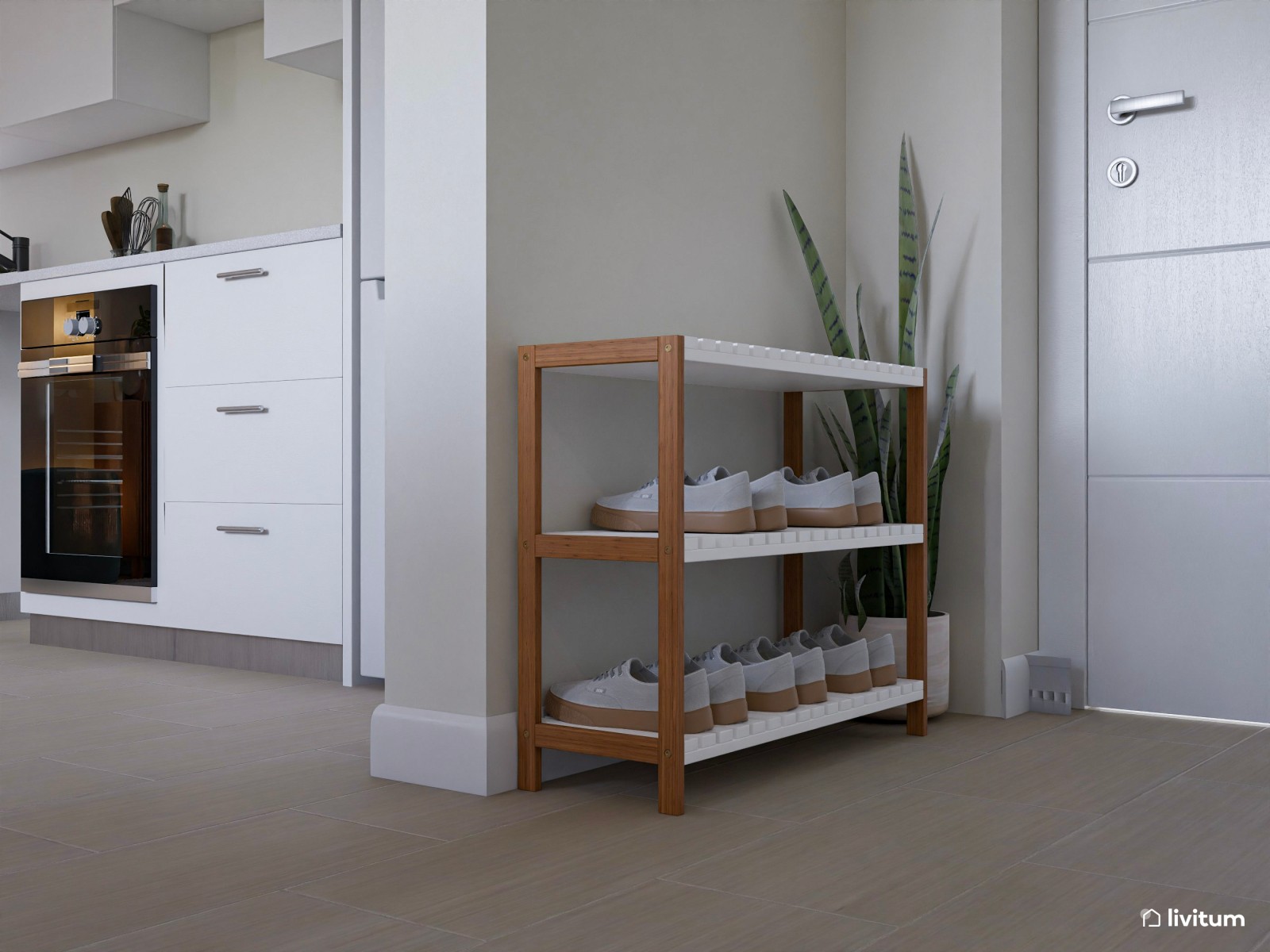 Original y colorido salón comedor de estilo ecléctico-moderno