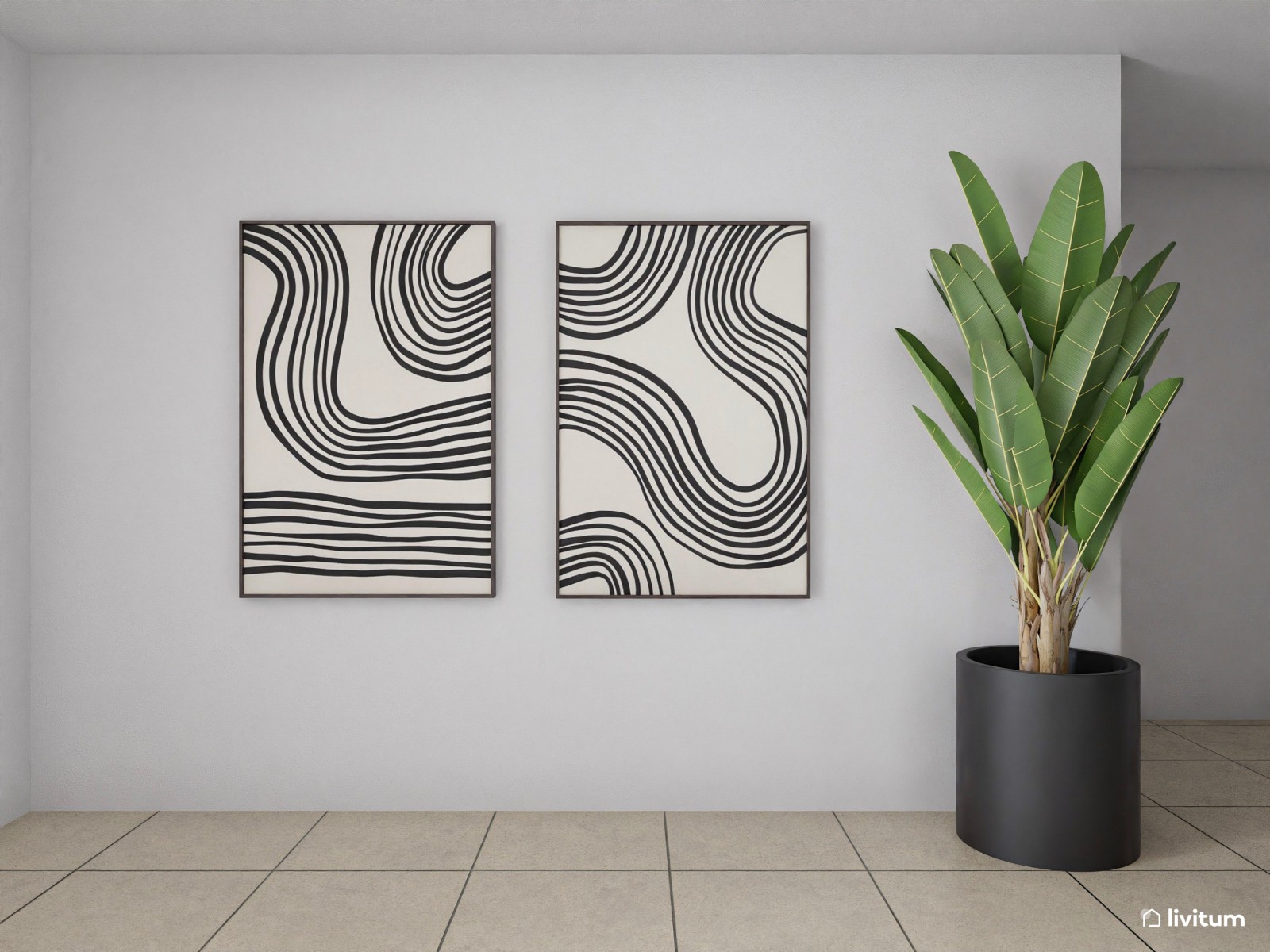 Recibidor grande en madera con muchos detalles que sorprenden