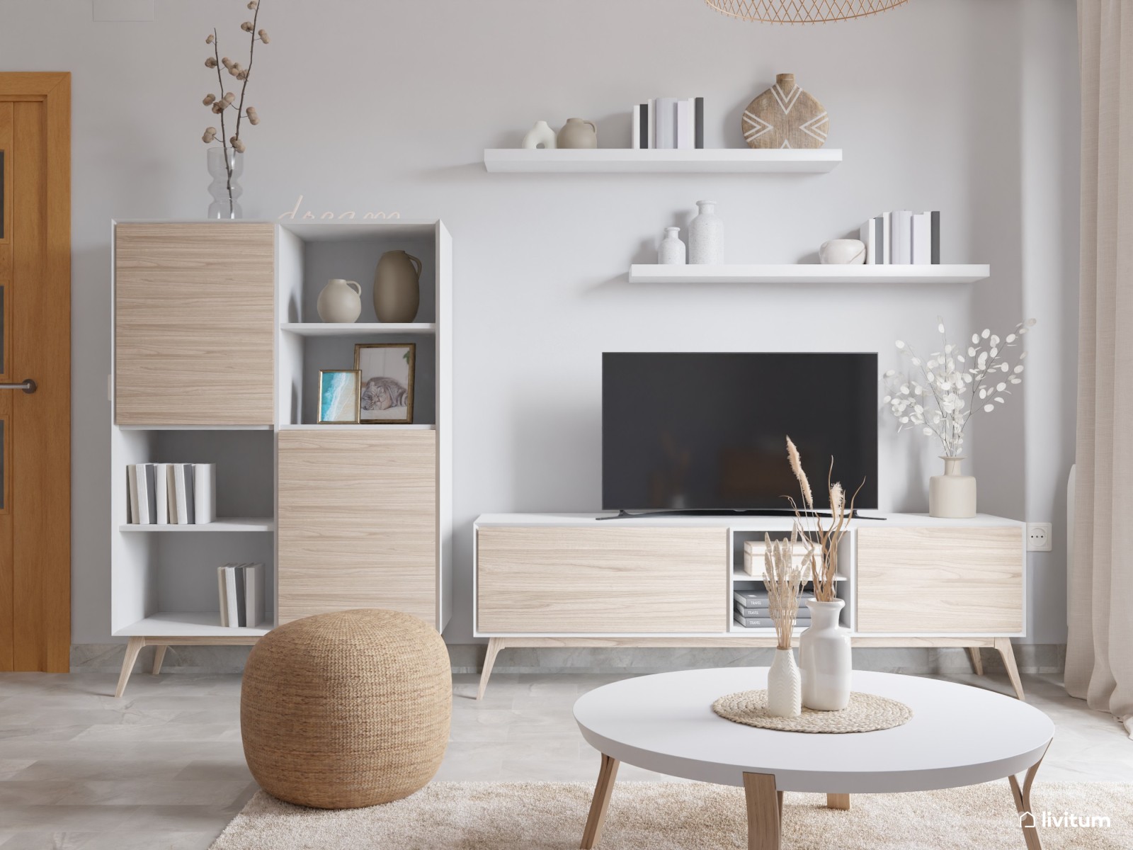 COP 435,118.14 26％ dto., Candelabro moderno minimalista duplex piso salón  moda ambiente nórd…