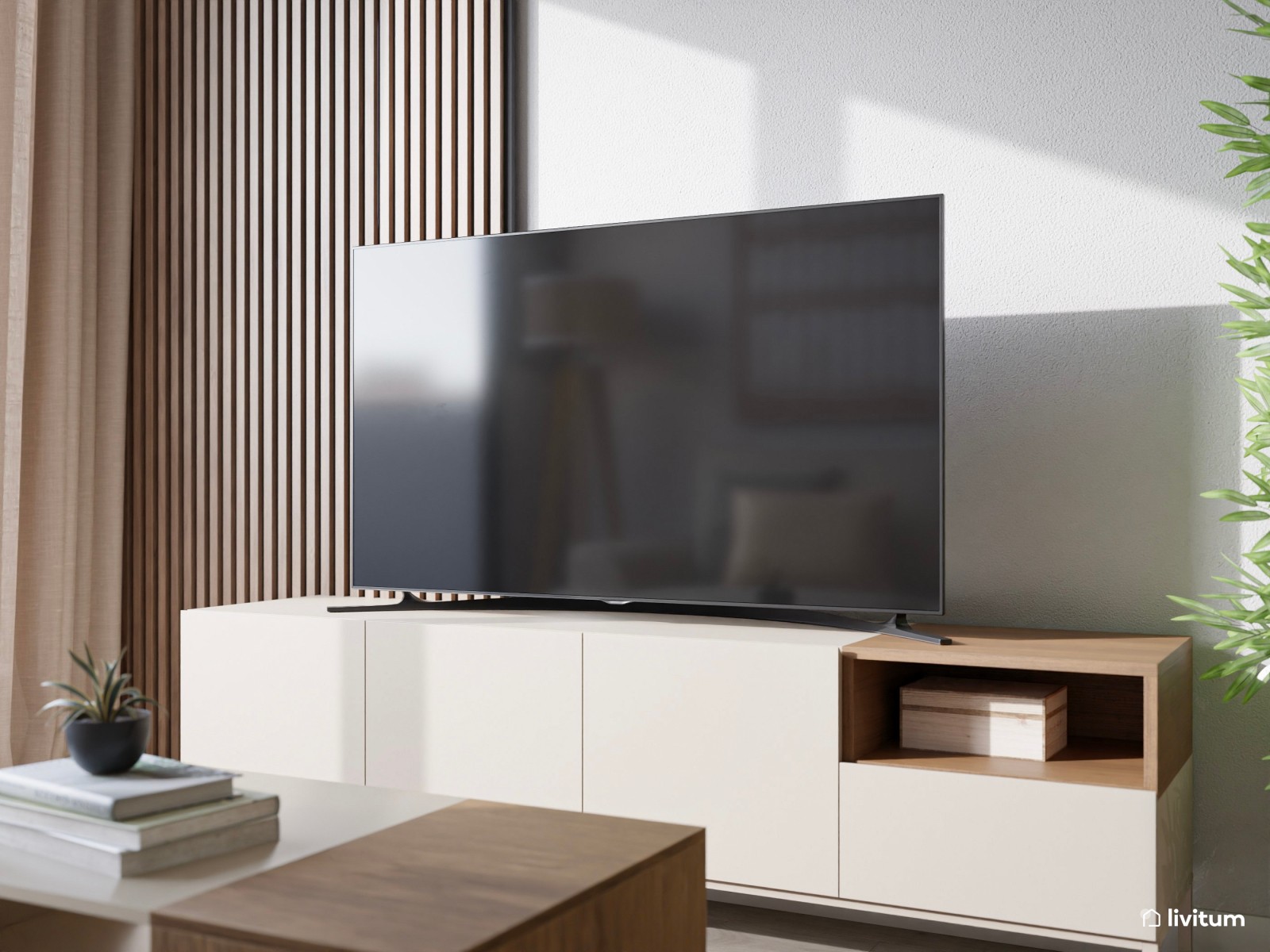 Salón comedor pequeño de estilo moderno de 20 m² 