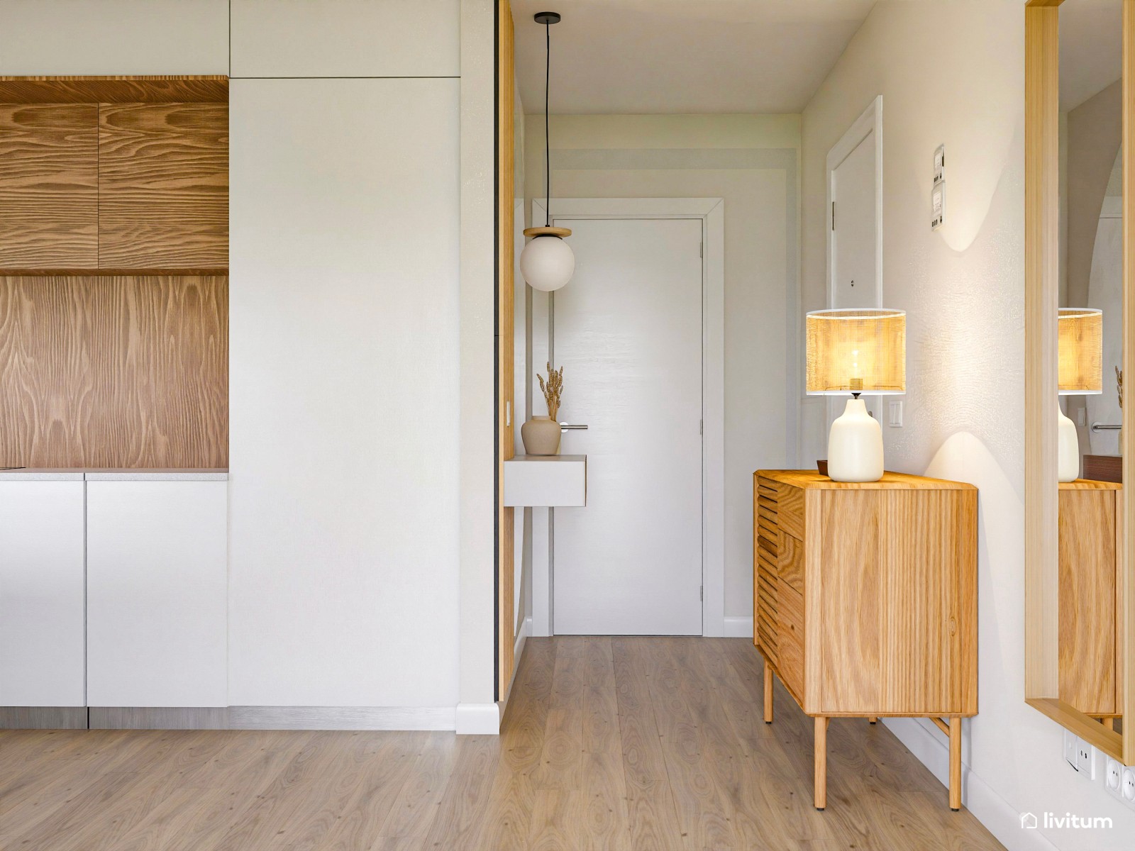 Un salón natural y elegante para descansar y compartir 