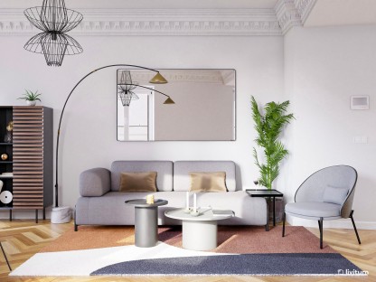 Muebles curvos: suaviza tu decoración con esta tendencia top
